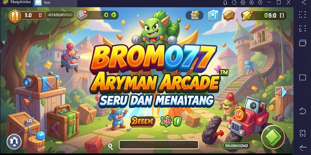 Tampilan menarik dari gameplay BROMO77 yang penuh tantangan.