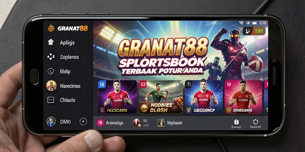 Screenshot gameplay <strong>GRANAT88</strong> menampilkan antarmuka intuitif untuk taruhan olahraga.