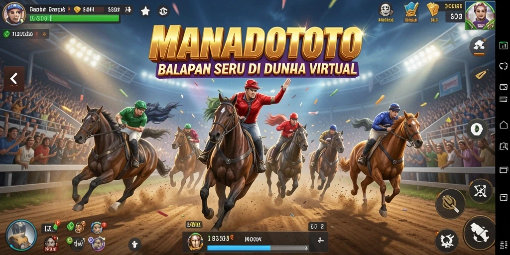 Tampilan gameplay <strong>MANADOTOTO</strong> yang menyenangkan dan mendebarkan.