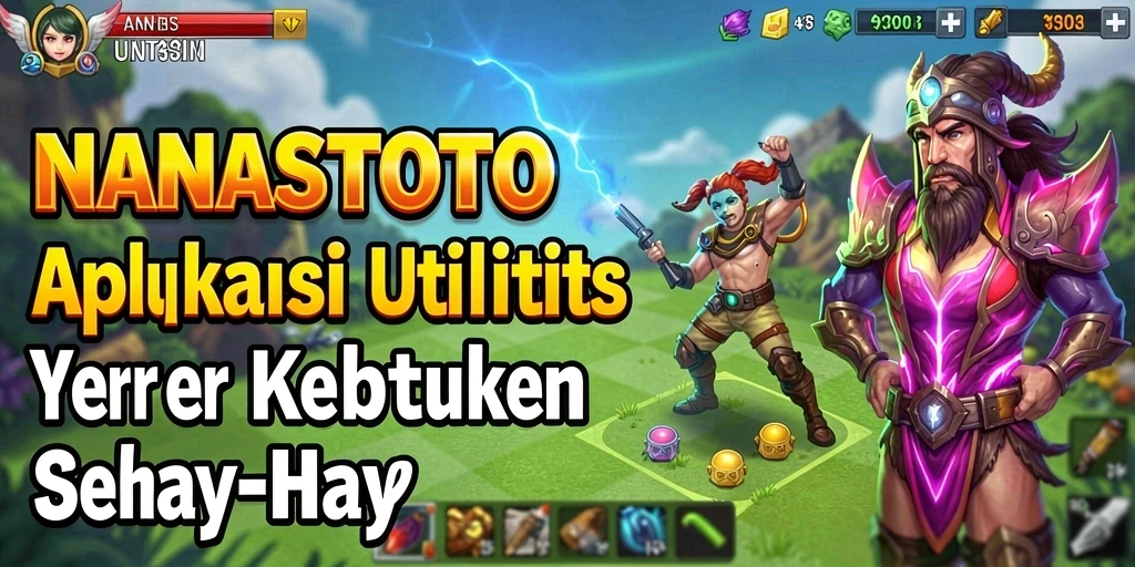 Screenshot utama NANASTOTO menampilkan antarmuka aplikasi yang ramah pengguna dan intuitif.