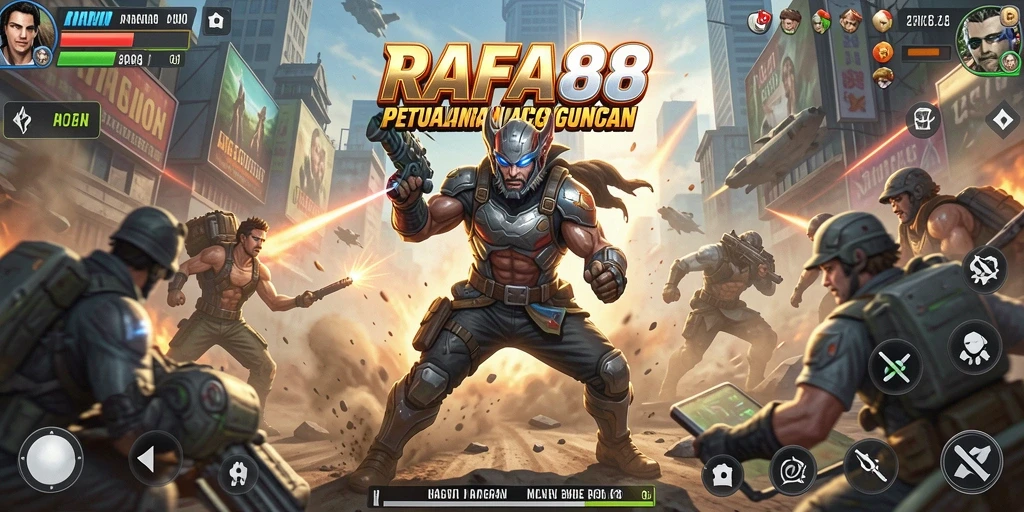 Screenshot utama RAFA88 dengan aksi mendebarkan.