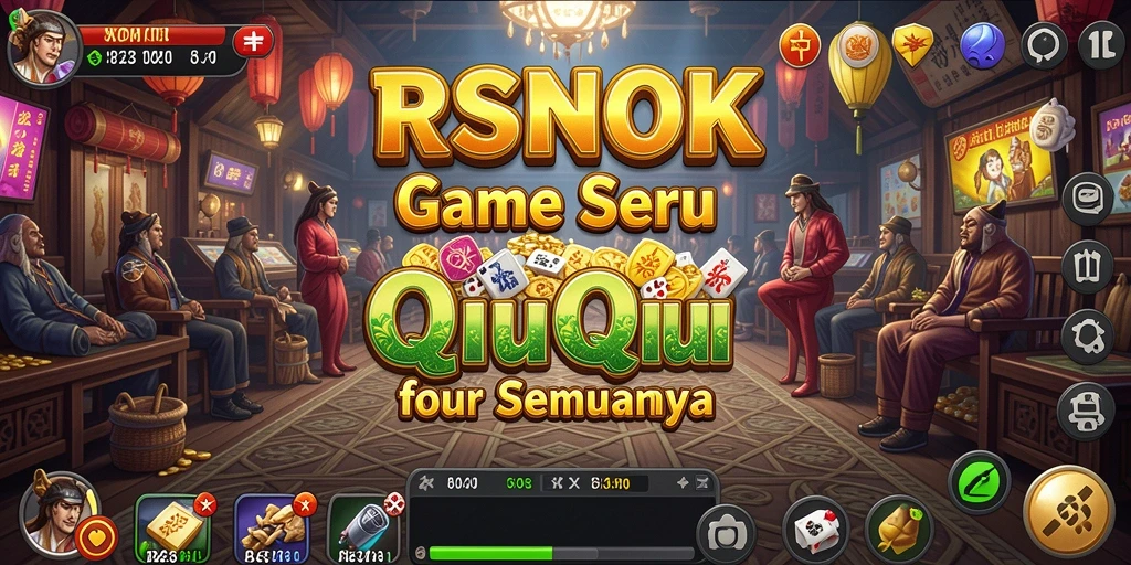 Screenshot gameplay QiuQiu di RSNOK yang menarik.