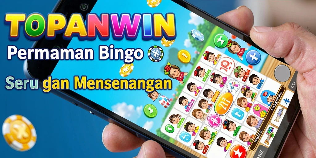 Tampilan seru ketika bermain Bingo di TOPANWIN.