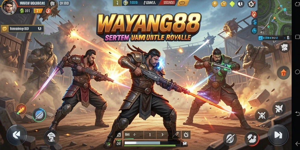 Tampilan dinamis pertempuran di WAYANG88 yang mengasyikkan.